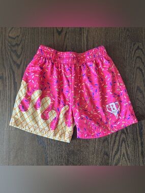 Baseball Lifestyle 101 Print Athletic Shorts